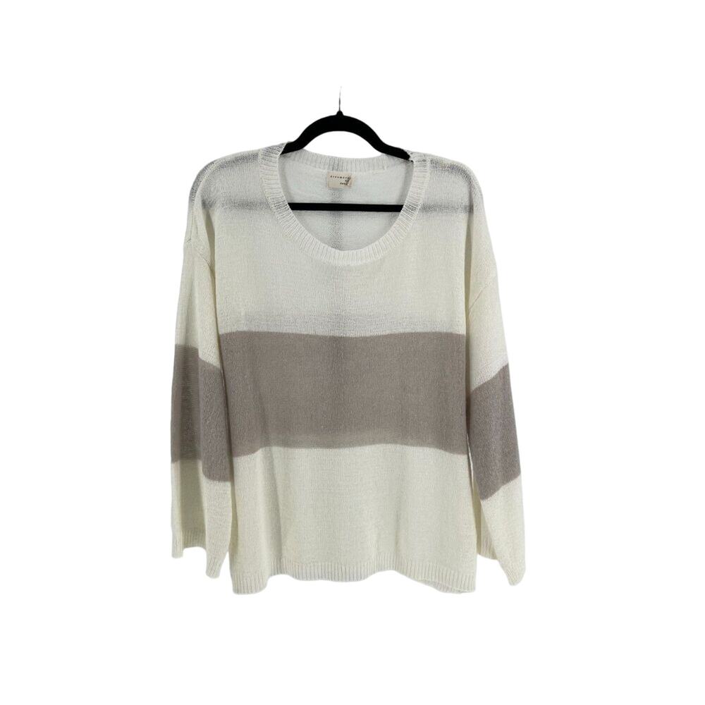 Sheer Crochet Lightweight Sweater Slouchy- Size s/m